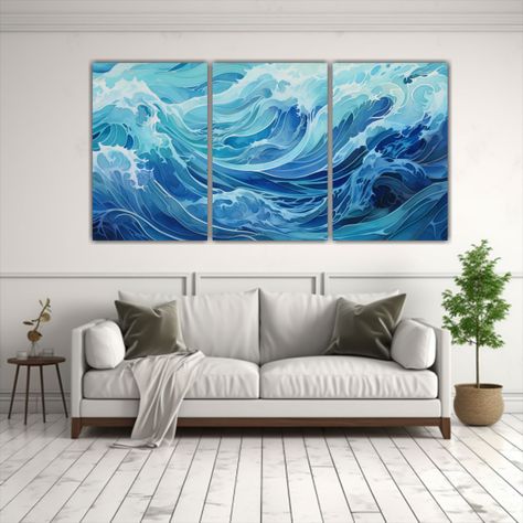 Pinturas Abstractas De Intrincados Patrones 240x120 Cm-2