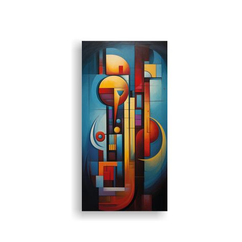 Cuadros Abstractos Modernos Para Decorar El Salón 80x160cm-0