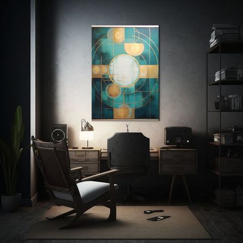Lienzo Inspirador Mural Estilo Decoración 40x50cm-2