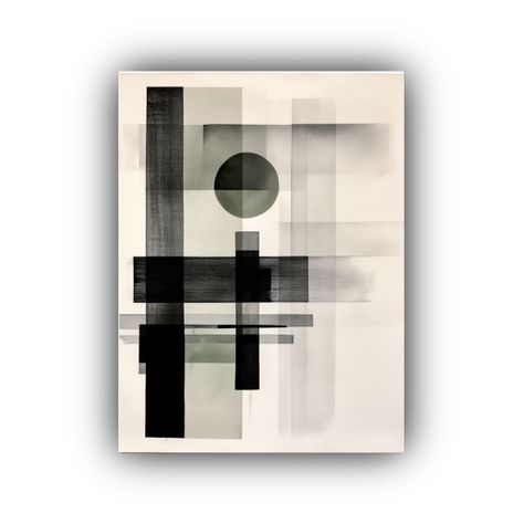 Escenario Abstracto De Arte Con Forma Rectangular 20x30cm-0