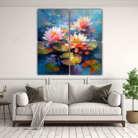Cuadros De Tela De Pintura Al óleo En El Estilo 160x160 Cm-2