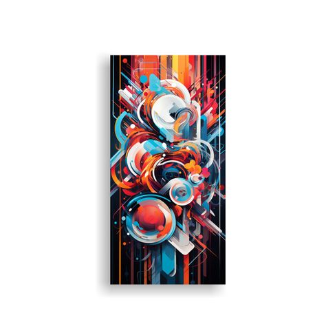Pinturas Decorativas De Fusión De Patrones 20x40cm-0