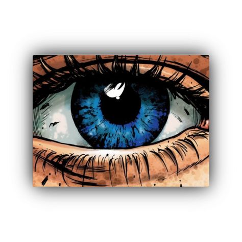 Novela Gráfica De Dios Con Elegancia En Lienzo Moderno. 40x30cm-0