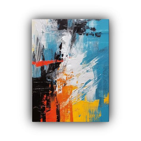 Pinturas Decorativas Con Trazos Delgados 60x90cm-0