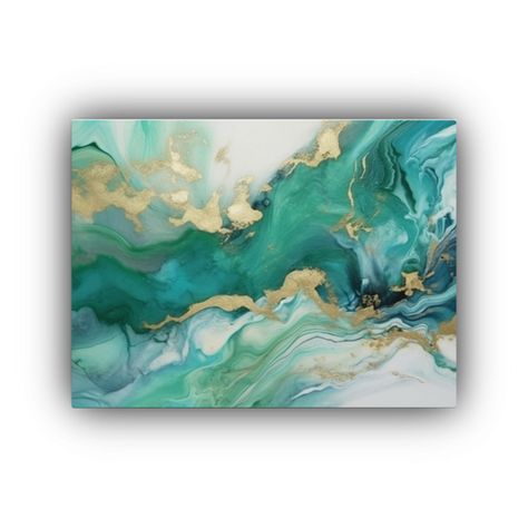 Pintura Abstracta De Lujo En Relieve Con Técnica 75x50cm-0