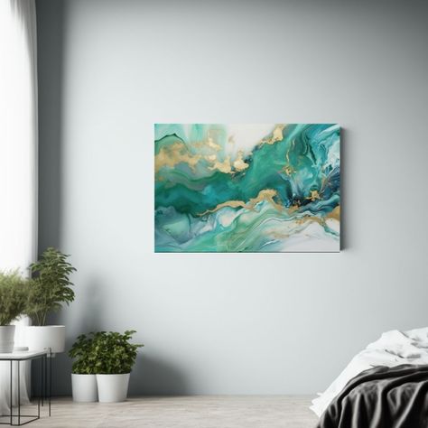 Pintura Abstracta De Lujo En Relieve Con Técnica 75x50cm-2