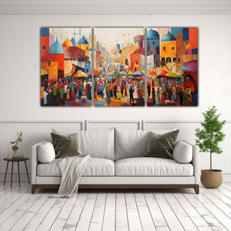 Pinturas Decorativas De Dormitorio En Imagen 60x30 Cm-2