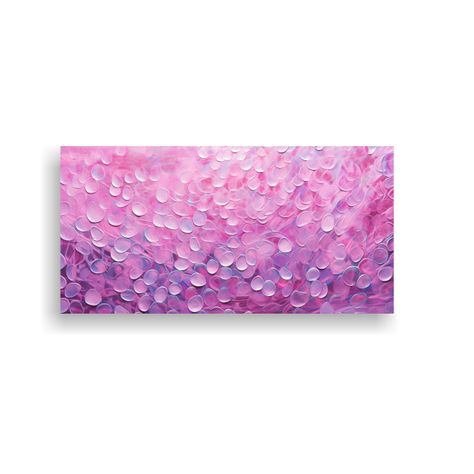 Cuadro Acuarela Estilo Puntillismo Luminoso 40x20cm-0
