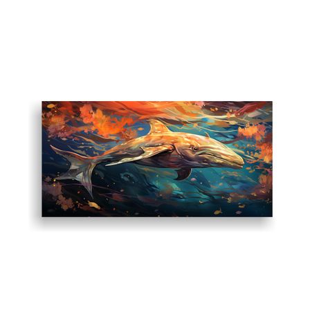 Cuadro Baño Narval En Tonalidades Suavemente 140x70cm-0