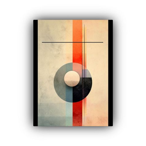 Pinturas Abstractas Minimalistas Arte Concepto 30x45cm-0