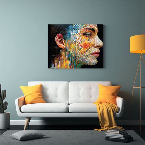 Novela Gráfica Hombre De 1000 Rostros Estilo GAB 45x30 Cm-2