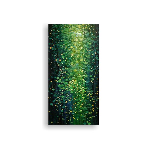 Cuadro Inspiración Refinado Estilo Puntillismo 50x100cm-0