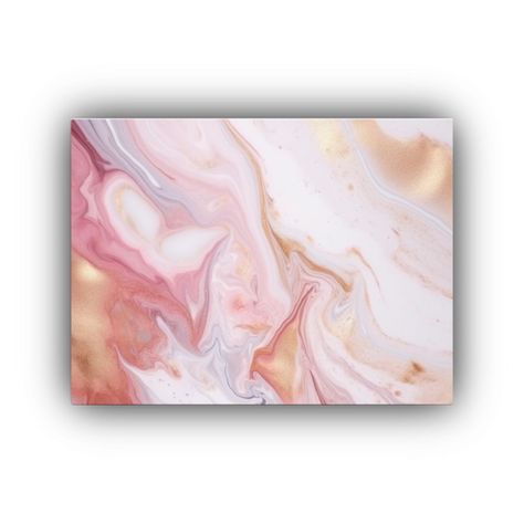 Pintura De Mármol Abstracta Líquida Para Decoración Con I 120x80cm-0