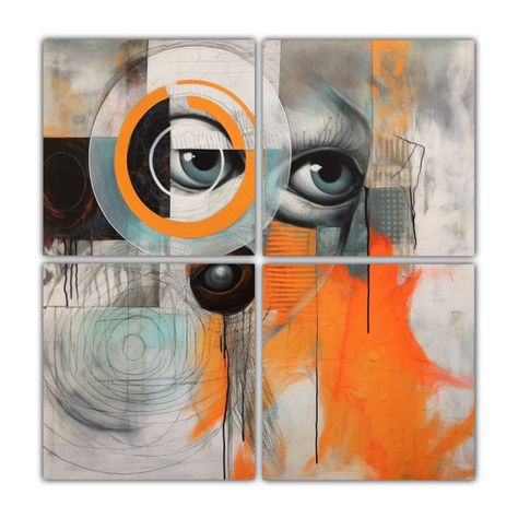 Cuadro Juvenil De Visión Estilo Para Siempre 180x180 Cm-0