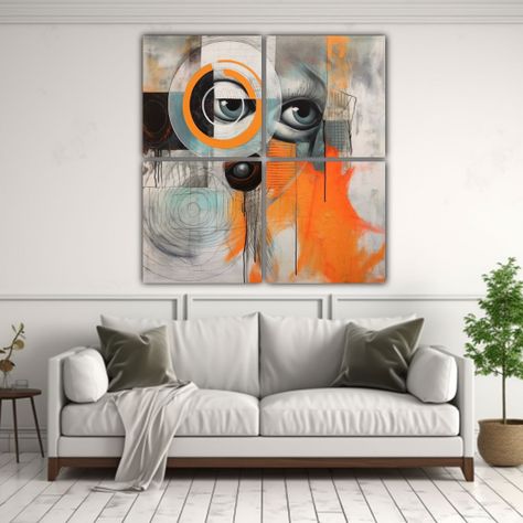 Cuadro Juvenil De Visión Estilo Para Siempre 180x180 Cm-2