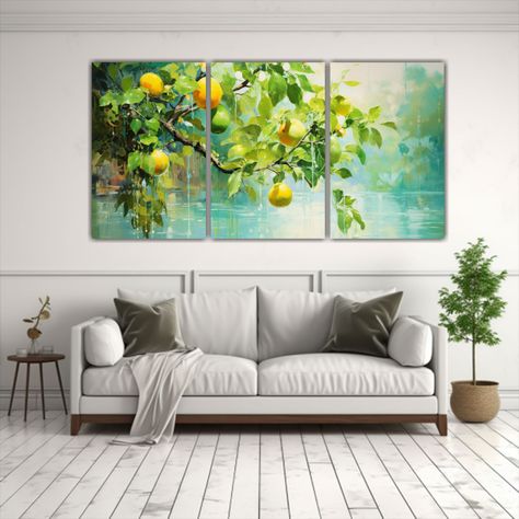 Pinturas Abstractas De Decoración De árboles 240x120 Cm-2