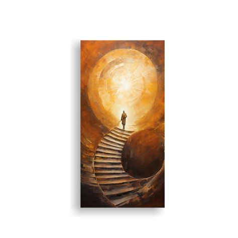 Cuadro Decorativo De Lienzo Abstracción Viajera 60x120cm-0
