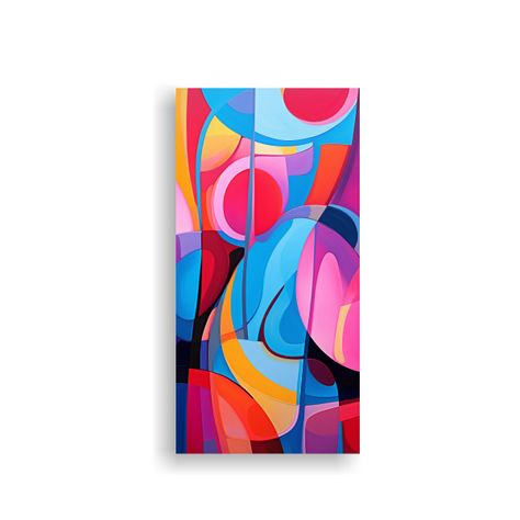 Generador De Composiciones Murales Abstractas 40x80cm-0