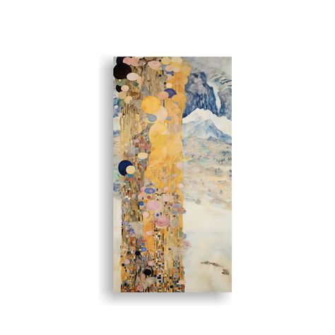 Paisajes Deshabitados Intensos De Gustav Klimt 60x120cm-0