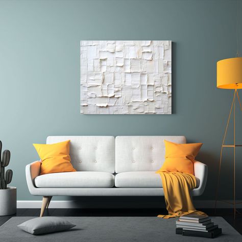 Pintura Rascador En Blanco Y Blanco: Dibujo Majestuoso 75x50cm-2