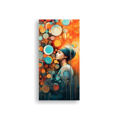 Pinturas Abstractas Para Decorar Dormitorio 60x120cm-0