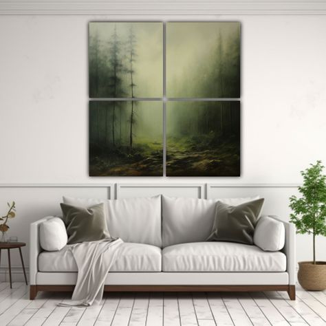 Cuatro Artes Hermoso Pop Art Pintura Al óleo De 120x120 Cm-2