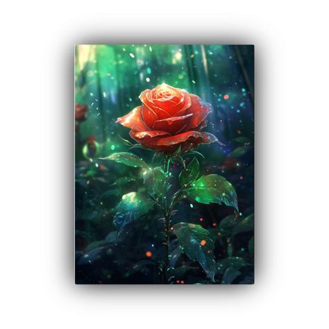Pintura Decorativa De Arte Fotográfico De Baño 30x45cm-0