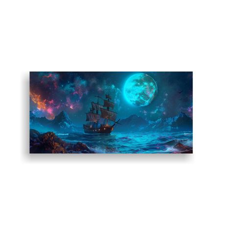 Cuadro Hiperrealista Vibrante Tonos Clásicos 160x80cm-0
