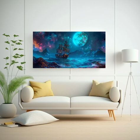 Cuadro Hiperrealista Vibrante Tonos Clásicos 160x80cm-2