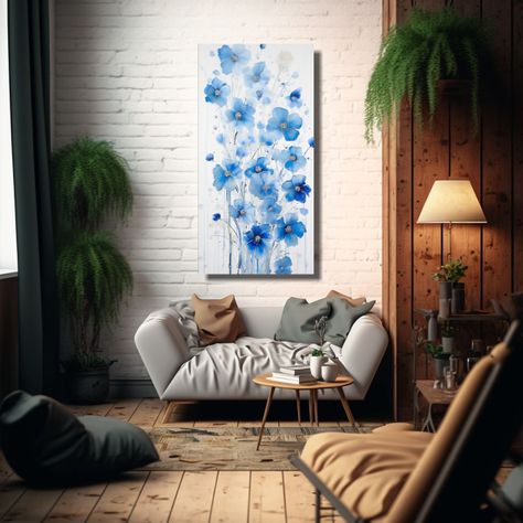 Cuadro Pared Tela Sublimada Para Comedor: Pintura 40x80cm-2