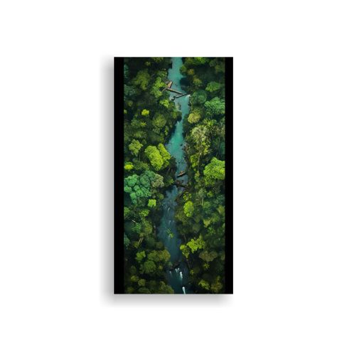 Cuadro Decorativo Arte Fino Imagen Baño 40x80cm-0