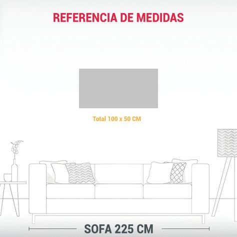 Cuadro Decorativo Luminoso Estilo Puntillismo 100x50cm-1