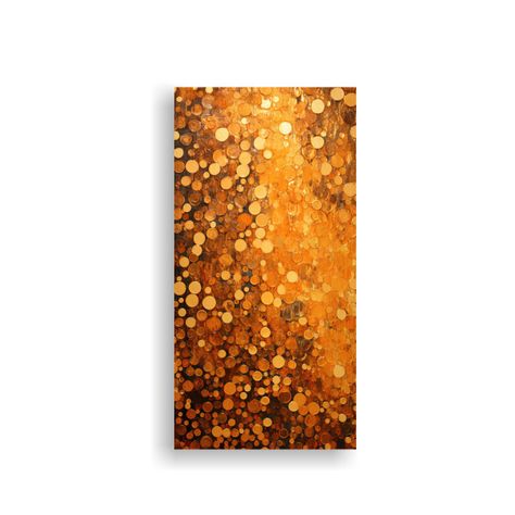 Pintura Lienzo Moderno Estilo Puntillismo 70x140cm-0