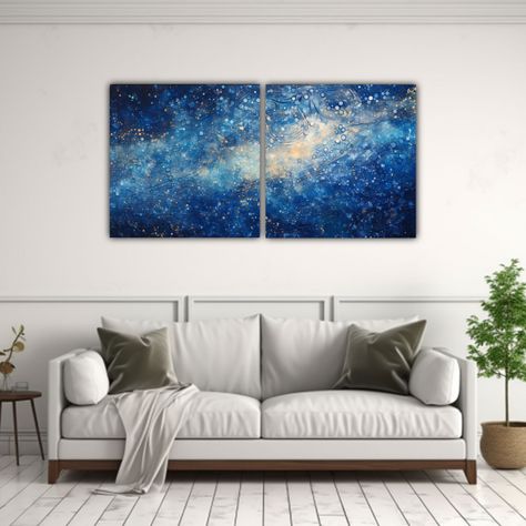 Cuadros Vanguardia Hogar Deco Estilo Puntillismo 120x60 Cm-2