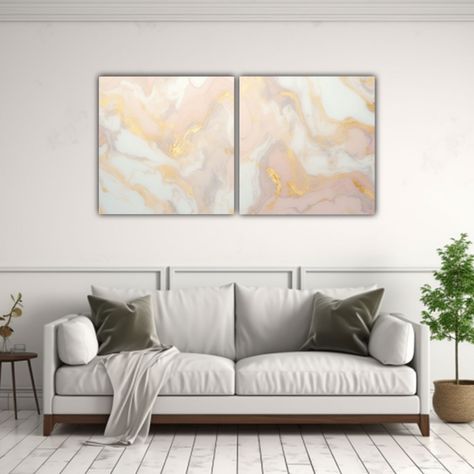 Cuadros Horizontales Impresionantes De Mármol 80x40 Cm-2