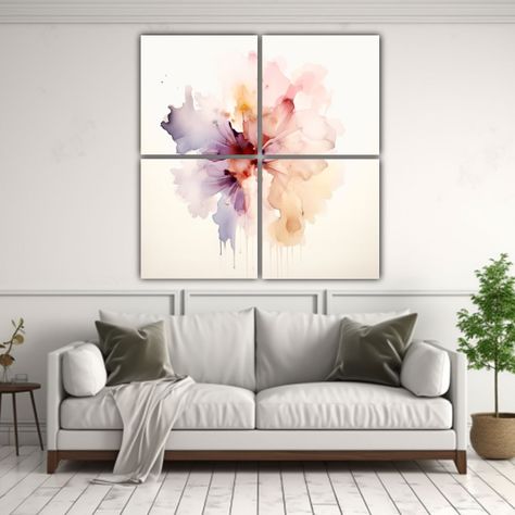Artes De Pared Inspirador Reflejo GM Pintura 200x200 Cm-2
