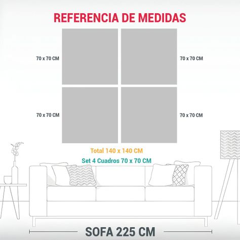 Cuadros Decorativos De Pintura Al óleo Estilo 140x140 Cm-1