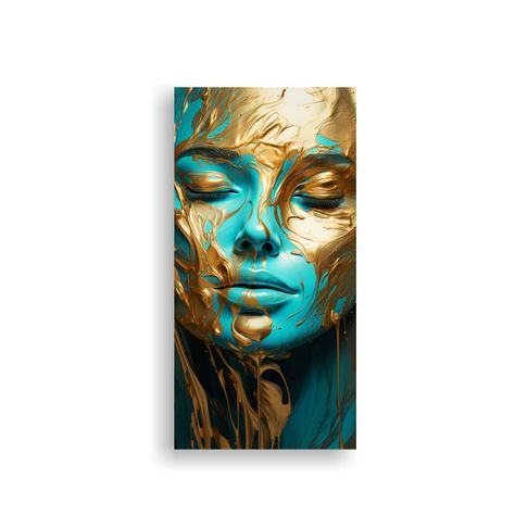Arte Dibujo Clásico De Estilo Oro Claro Y 60x120cm-0