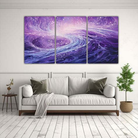 Set 3 Pinturas Decorativas Protagonismo Hermoso 150x75 Cm-2