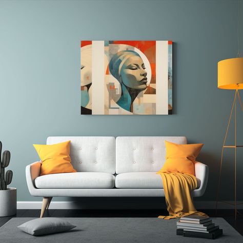 Pinturas Decorativas Minimalistas Estilo Vargas McAllister. 90x60cm-2