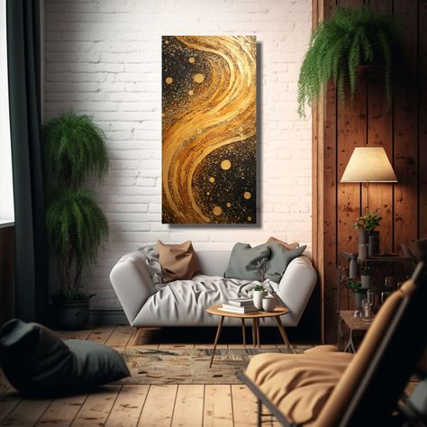 Pinturas De Decoración Estilo Puntillismo 30x60cm-2
