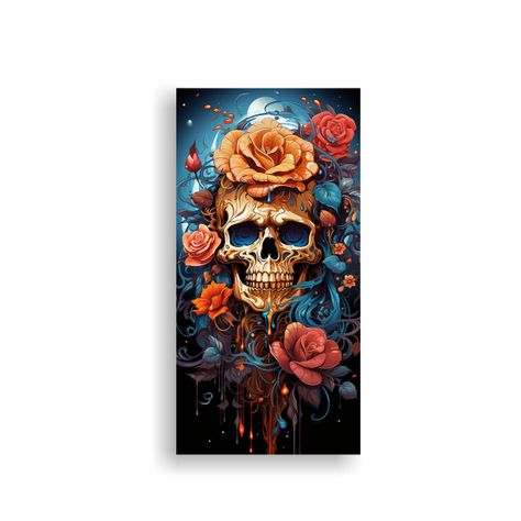 Cuadro Fotografía Espacio Neon Rosa Multicolor 30x60cm-0