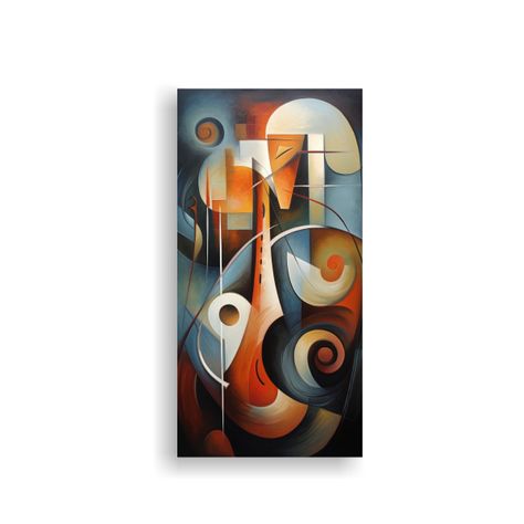 Cuadros Abstractos De Relieve En Lienzo Arte 80x160cm-0