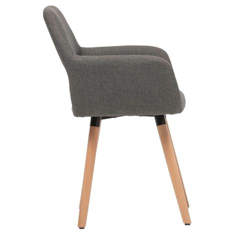 Silla Comedor Square Gris -2