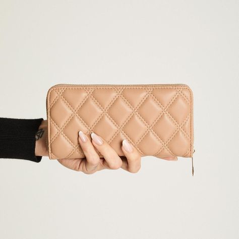 Billetera Con Tachas Camel-1