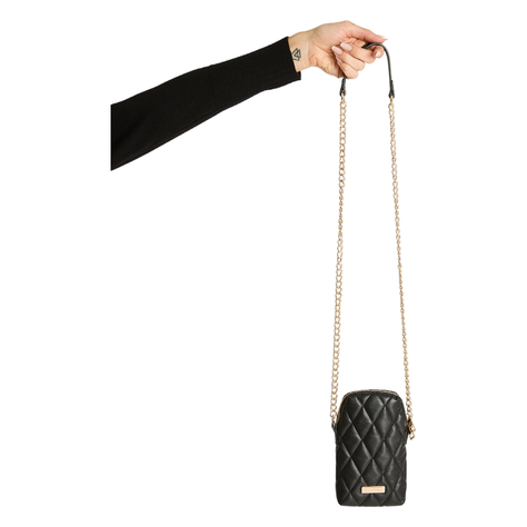 Porta Celuar De Ecocuerpo Con Cadena Negro-0