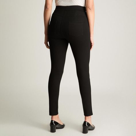 Calza Pretina Ancha Corte Central Push Up-1
