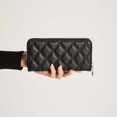 Billetera Con Tachas Negro-1