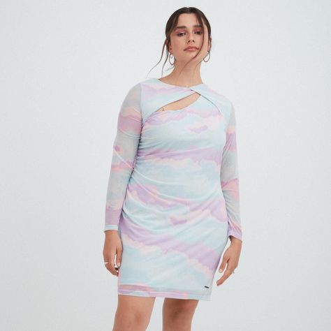 Vestido Mesh Celelste-1