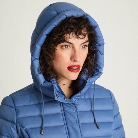 Parka Basica Corta Indigo-2